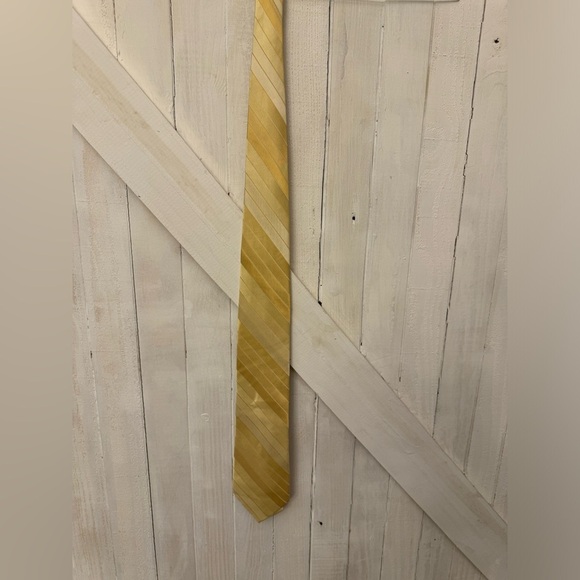 Perry Ellis Other - Perry Ellis Portfolio - Gold / Striped - Neck Tie